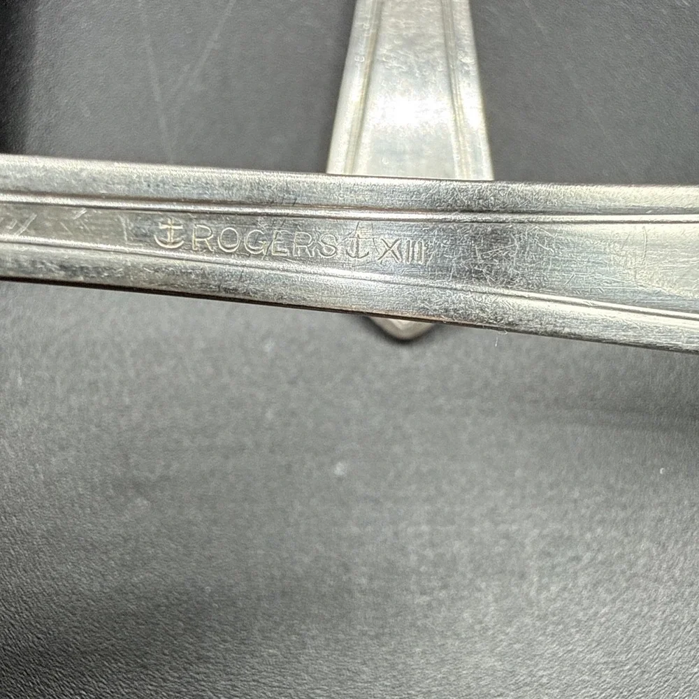 Vintage Rogers R.C. Co. LA TOURAINE Silverplate Dinner Forks‎ 1920 Set of 3